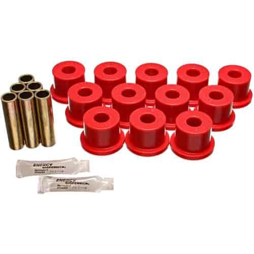 Complete Rear Leaf Spring Bushing Kit 1973-87 GM C-20/C-30 Pickup 2WD w/2600-3500 lb. Axle Rating