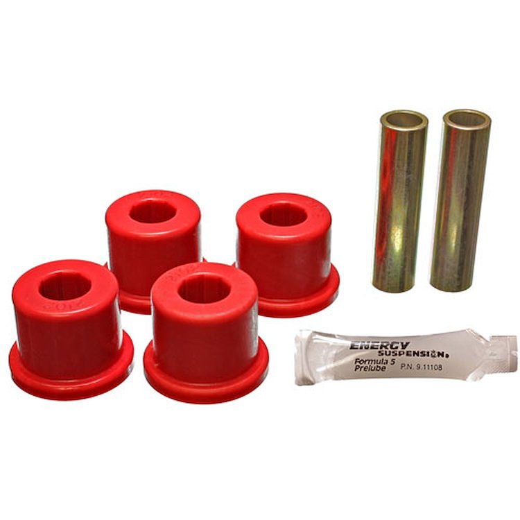 Leaf Spring Bushing Set Red