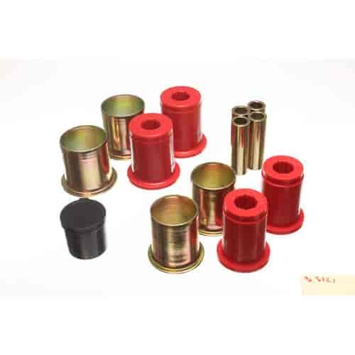Red Front Control Arm Bushing Set, Various Chevrolet/Buick/Oldsmobile/Pontiac Applications