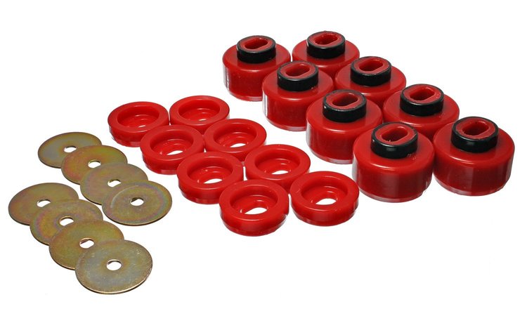 Body Mount Bushing Set 1999-2006 Chevy Silverado, Avalanche & GMC Sierra