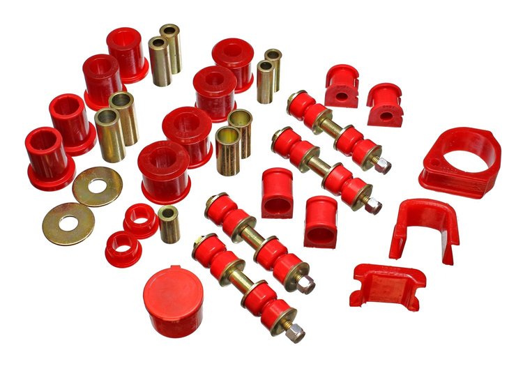 Hyper-Flex System Complete Master Bushing Set 1997-01 Ford Escort