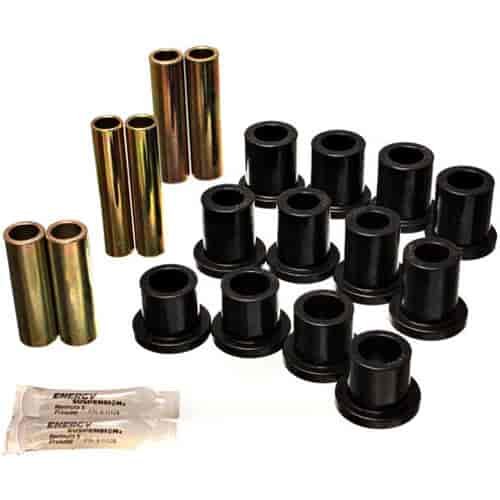 Leaf Spring Bushing Set Black