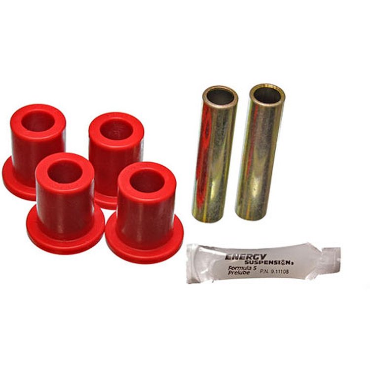 Leaf Spring Bushing Set Red
