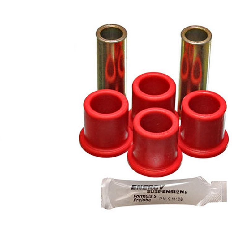 Leaf Spring Bushing Set Red