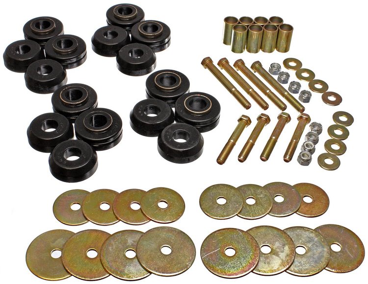 Body Mount Bushing Set 1966-1977 Ford Bronco