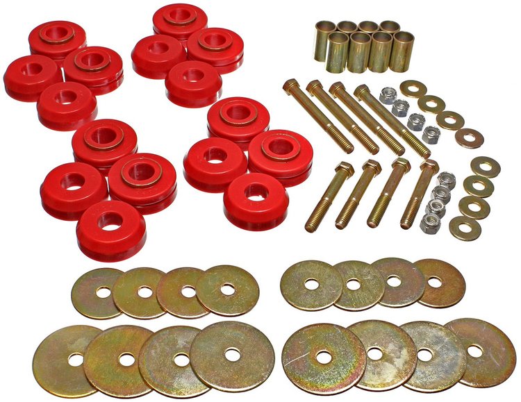 Body Mount Bushing Set 1966-1977 Ford Bronco
