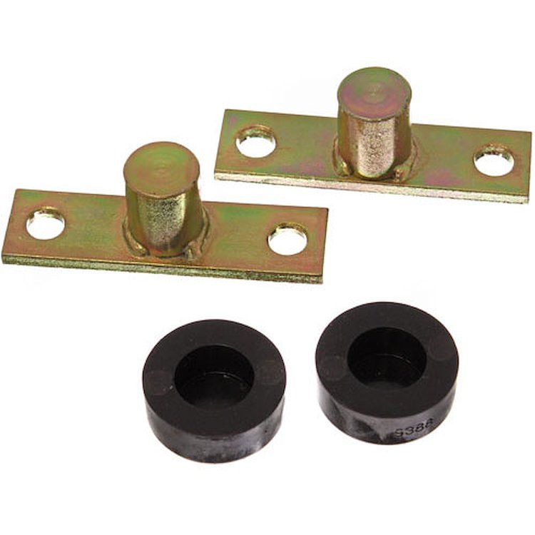 Tailgate Hinge Bracket And Bushing Set Black