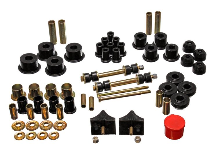 Hyper-Flex System Complete Master Bushing Set 1966-76 Mopar A-Body