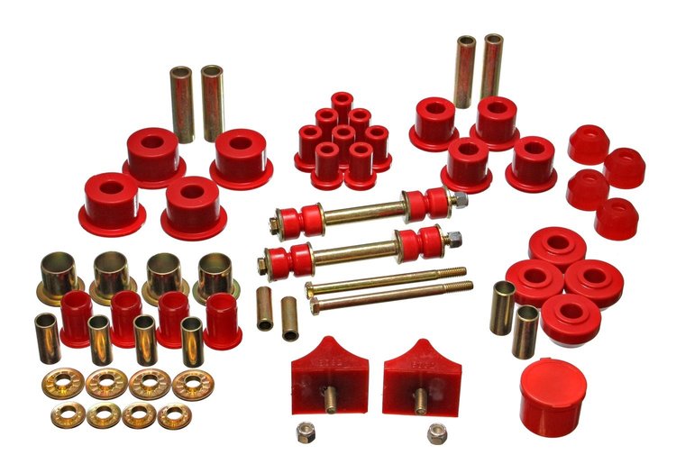 Hyper-Flex System Complete Master Bushing Set 1966-76 Mopar A-Body