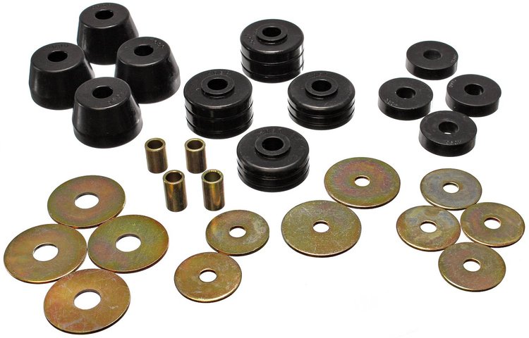 Body Mount Bushing Set 1972-1989 Dodge D/W Series Pickups