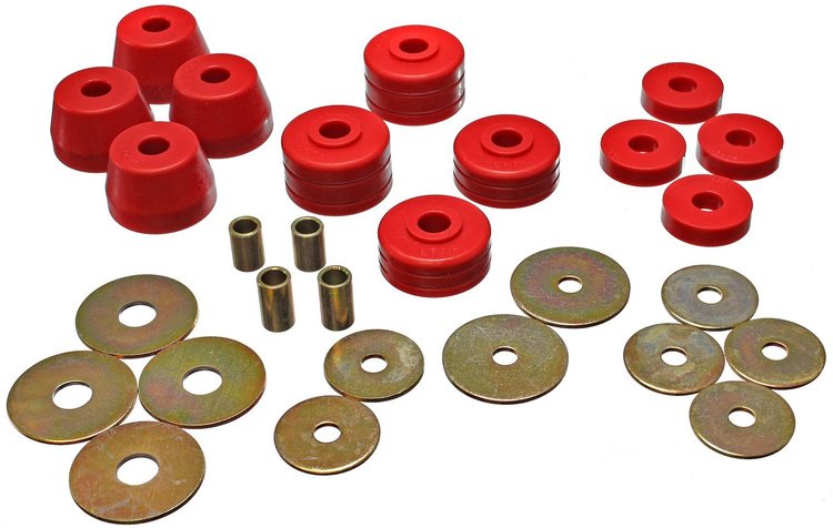 Body Mount Bushing Set 1972-1989 Dodge D/W Series Pickups