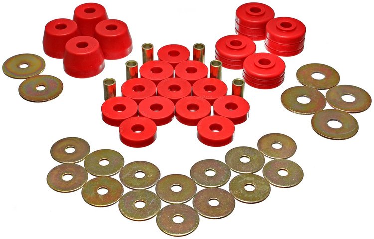 Body Mount Bushing Set 1974-1993 Dodge Ramcharger