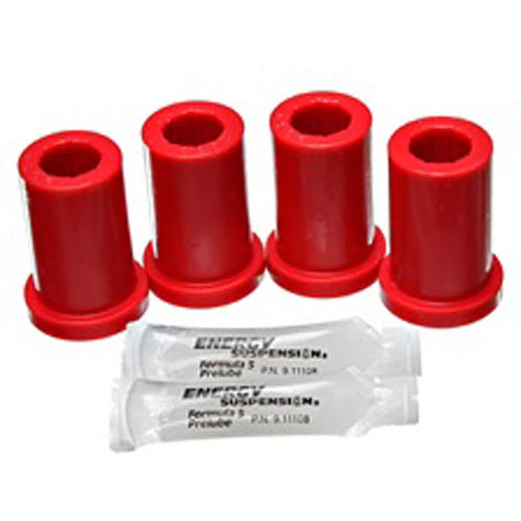 Shackle Bushing Set Red