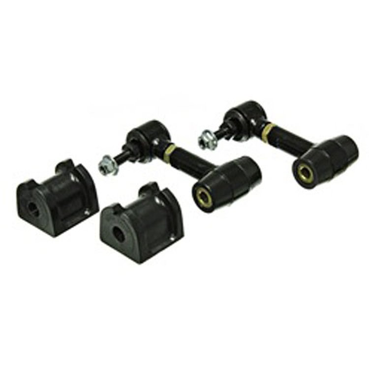 Sway Bar Bushing Set Black Rear Bar Dia. 14 mm Incl. Sway Bar End Link Bushings