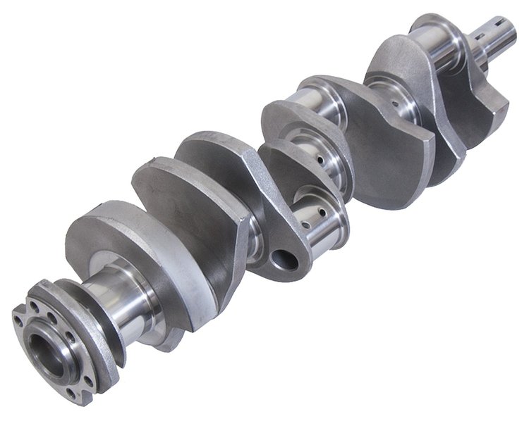 Chevrolet 502 Cast Steel Crankshaft 4.2500" Stroke 2-Piece Rear Seal (Early Style) External Balance 2420 Bobweight