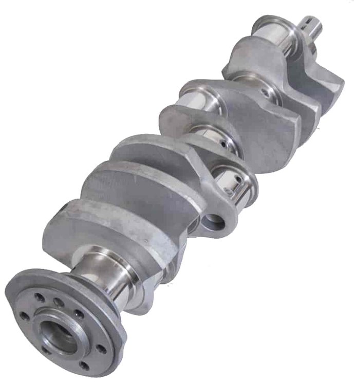 Small Block Chevy IMCA Racesaver Legal Forged 4340 Steel Crankshaft [3.500 in. Stroke]