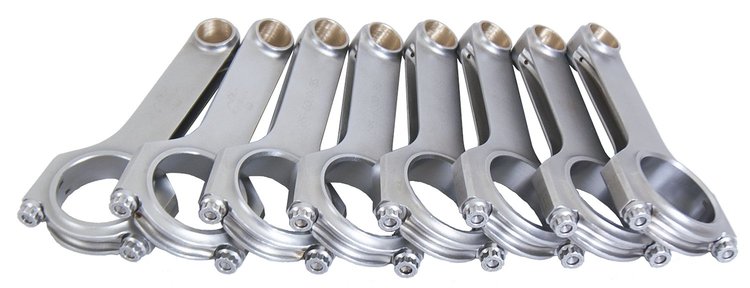 6.000" ESP Connecting Rods Features ARP L19 Rod Bolts