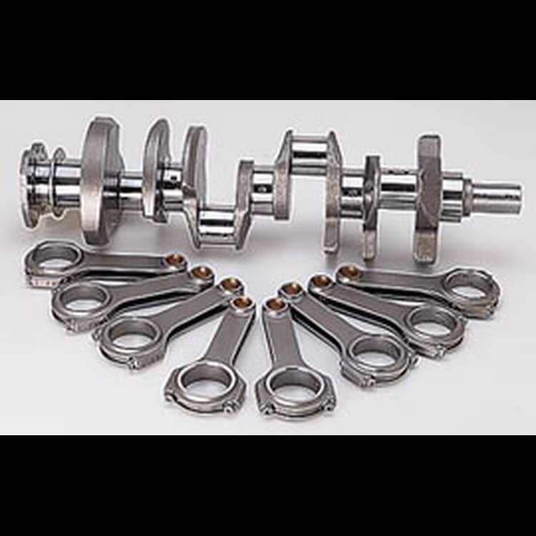 BB-Chevy 489 2-Piece Rear Seal Balanced Competition Assembly, Bore Dia.: 4.280"