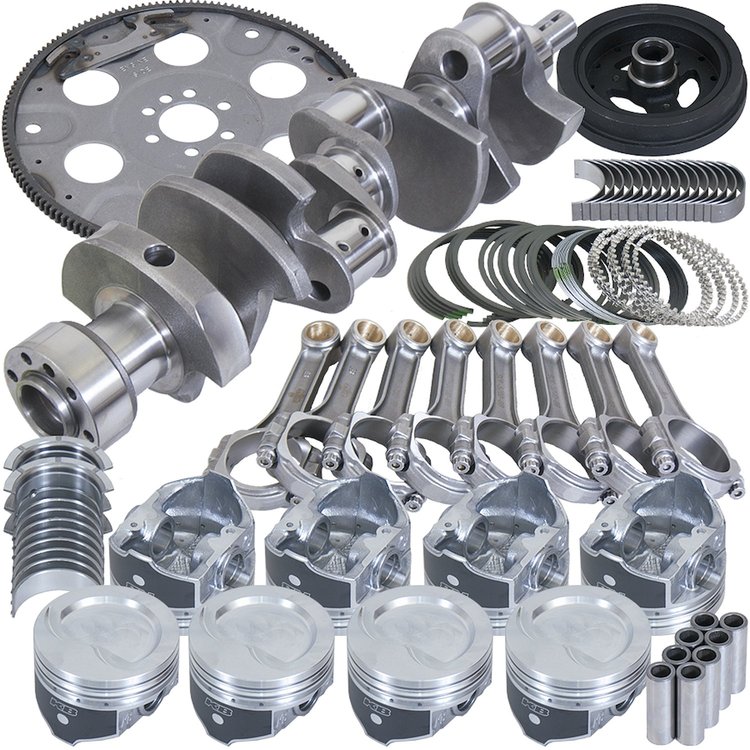 Eagle Chevy Small Block 1pc Seal Balanced Street and Strip Rotating Assemblies