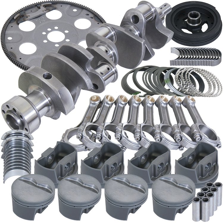 Eagle Chevy Small Block 1pc Seal Balanced Street and Strip Rotating Assemblies