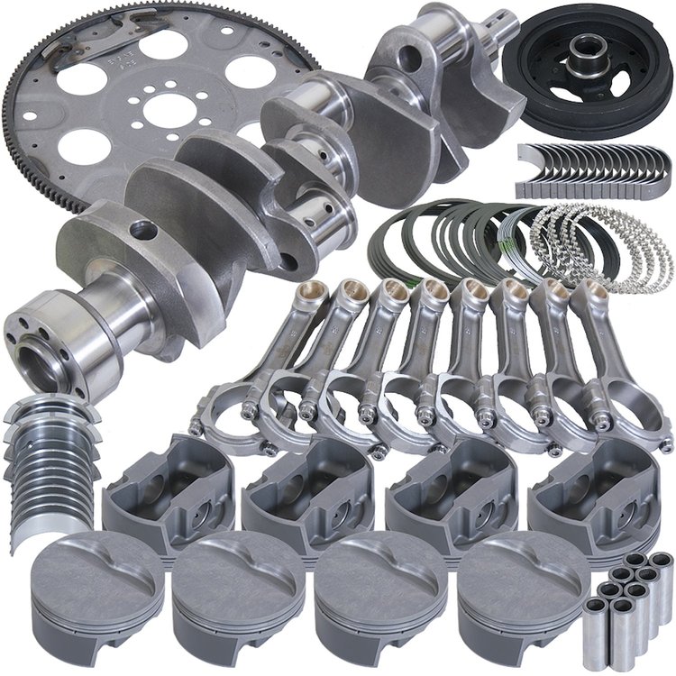 Eagle Chevy Small Block 1pc Seal Balanced Street and Strip Rotating Assemblies