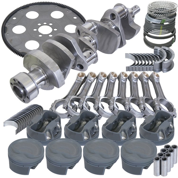 Eagle Chevy Small Block 1pc Seal Balanced Street and Strip Rotating Assemblies