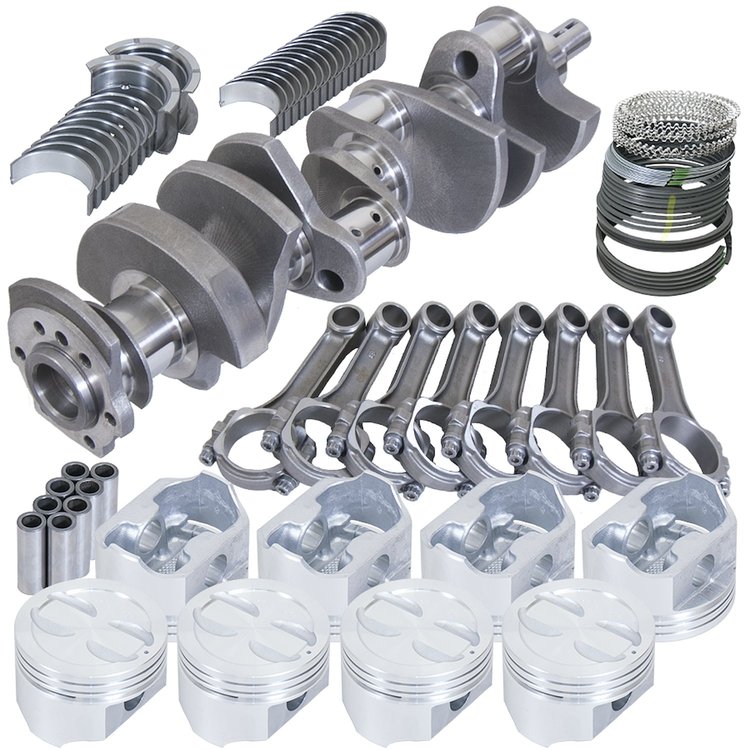 B15403E030 Balanced Street and Strip Rotating Assembly for Small Block Chevy w/2-Piece Rear Main Seal [.030 in. Over]