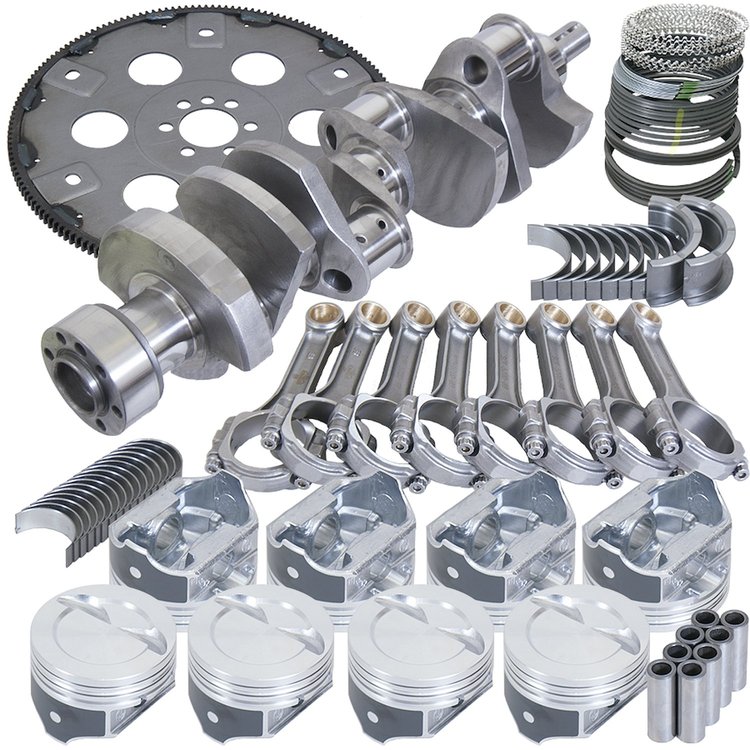 B15454L03068 Balanced Street Perf Assembly Chevy 350 1-Piece