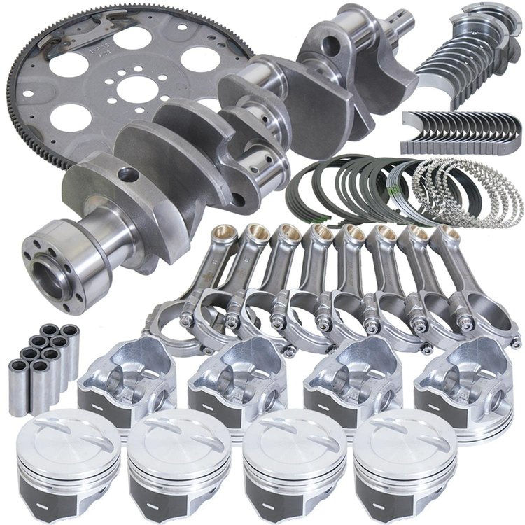 B15504L00053 Balanced Street Perf Assembly Chevy 350 1-Piece