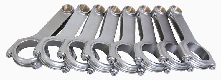 CRS6243H3D Forged 4340 Steel H-Beam Connecting Rods for Chrysler Late Model Hemi [6.243 in.]