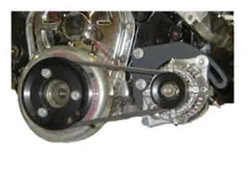 Ultra-Mini Mid-Mount Alternator Kit Big Block Chevy