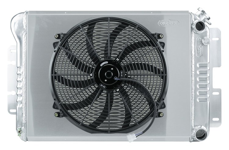 Aluminum Performance Radiator with Fan 1967-1969 Chevy Camaro & Pontiac Firebird