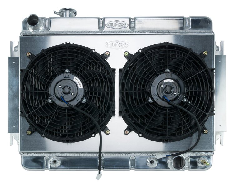 Aluminum Performance Radiator with Fan 1966-1967 Chevy Chevelle