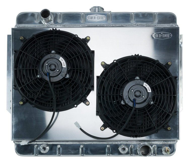 Aluminum Performance Radiator with Fan 1966-1968 Chevy Impala