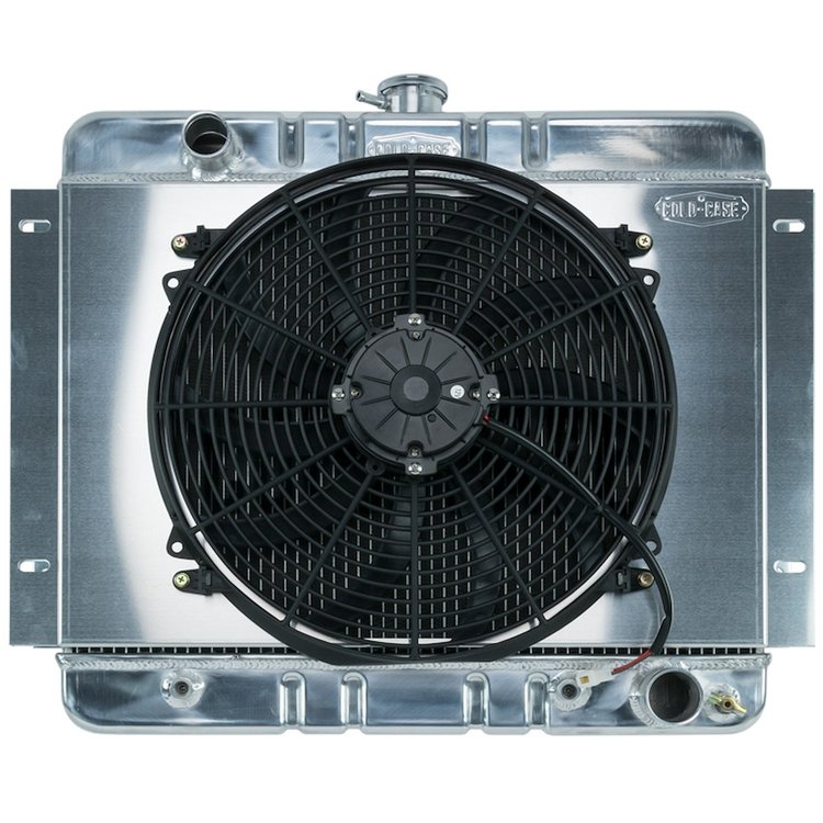 Aluminum Performance Radiator with Fan 1962-1967 Chevy Nova