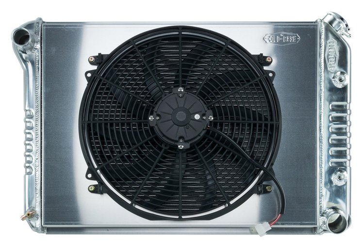 Aluminum Performance Radiator with Fan 1968-1979 Chevy Nova