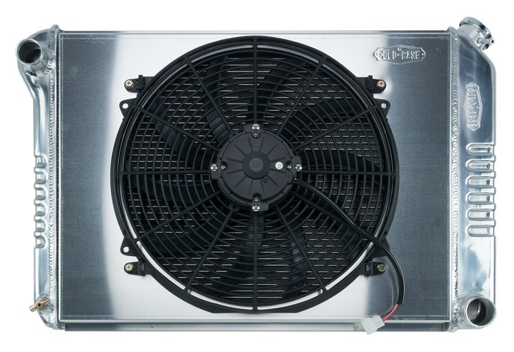 Aluminum Performance Radiator with Fan 1968-1979 Chevy Nova