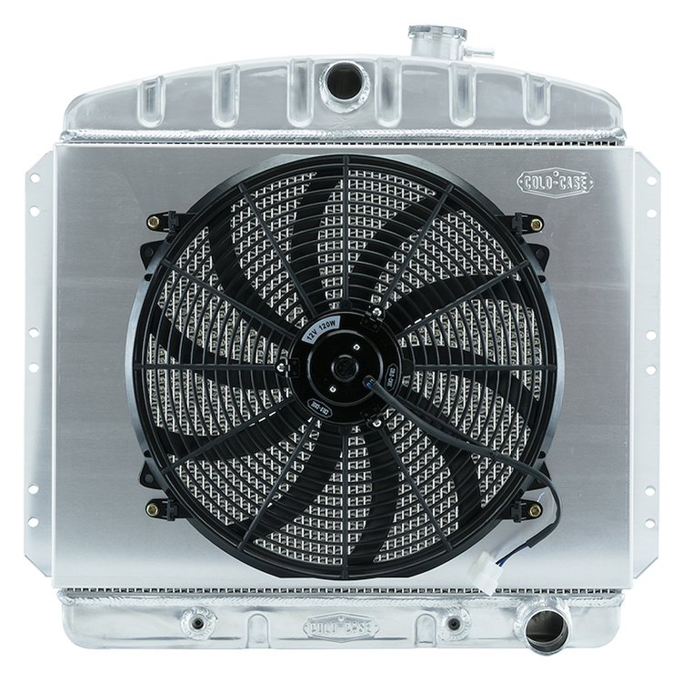 Aluminum Performance Radiator with Fan & Shroud Kit 1949-1954 Chevrolet Bel Air, Full-Size Chevy