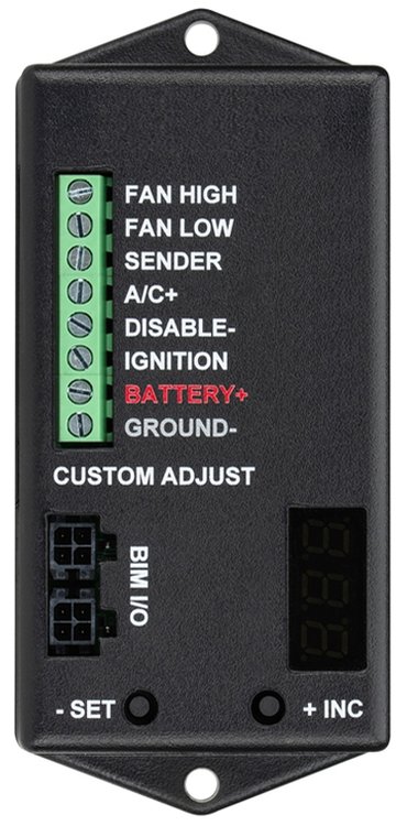 Electronic Cooling Fan Controller, 70 Amp Relay, Bluetooth-Enabled [150 to 250-Degree F Adjustable]