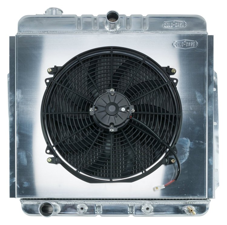 Aluminum Performance Radiator with Fan 1953-1956 Ford F100