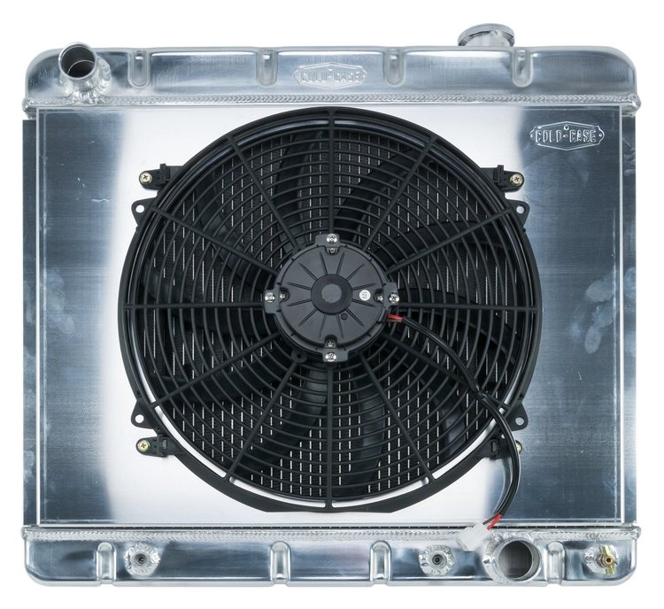 Aluminum Performance Radiator with Fan 1963-1966 GM C/K Pickup