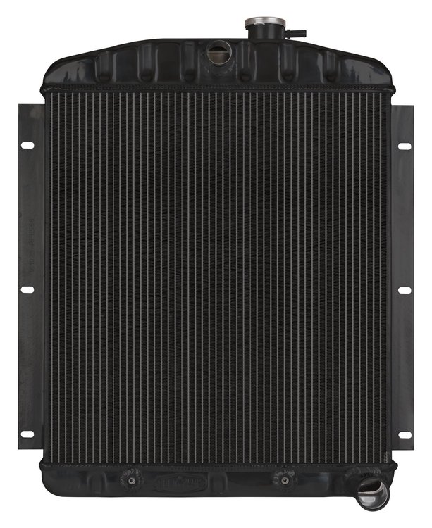 GMT568AB Black Night Rider Series Aluminum Radiator for 1947-1954 Chevy Pickup