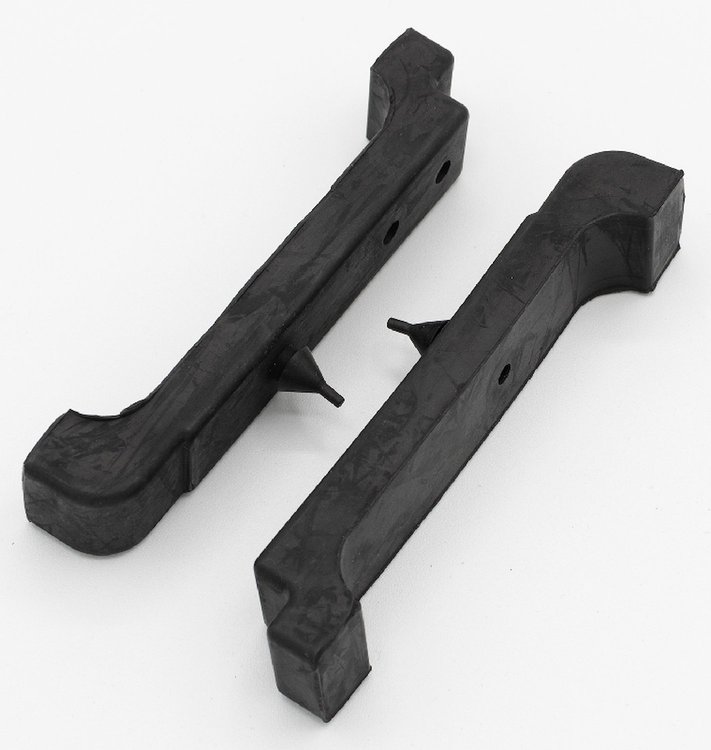 IGM03 Rubber Radiator Insulators for 1968-1978 Chevy Chevelle, El Camino, 1970-1981 Chevy Camaro, 1968-1979 Chevy Nova [Pair]