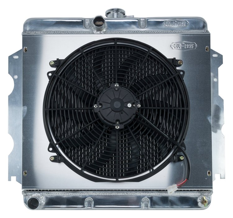 Aluminum Performance Radiator with Fan 1962-1974 Mopar A, B, C & E-Body