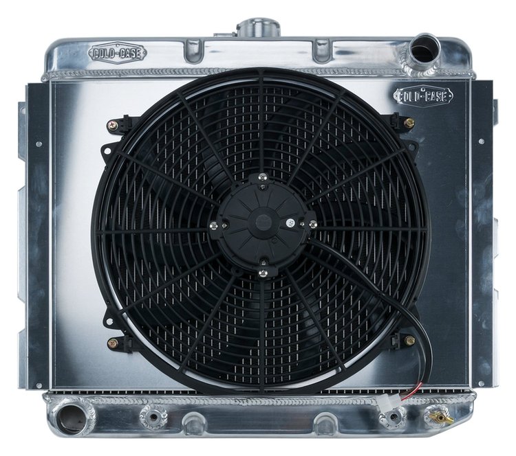 Aluminum Performance Radiator with Fan 1962-1973 Mopar B, C & E-Body