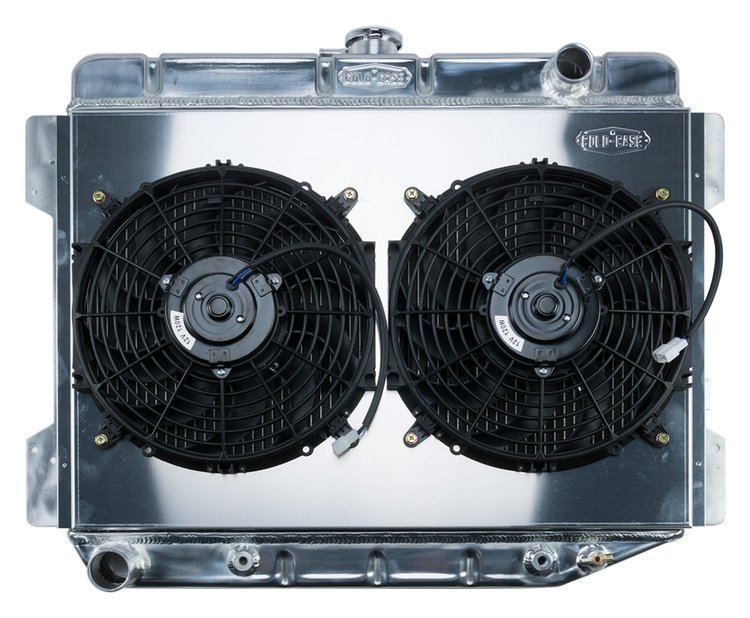 Aluminum Performance Radiator with Fan 1970-1974 Dodge Challenger