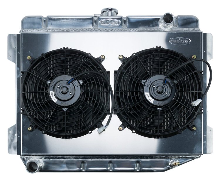 Aluminum Performance Radiator with Fan 1970-1974 Dodge Challenger