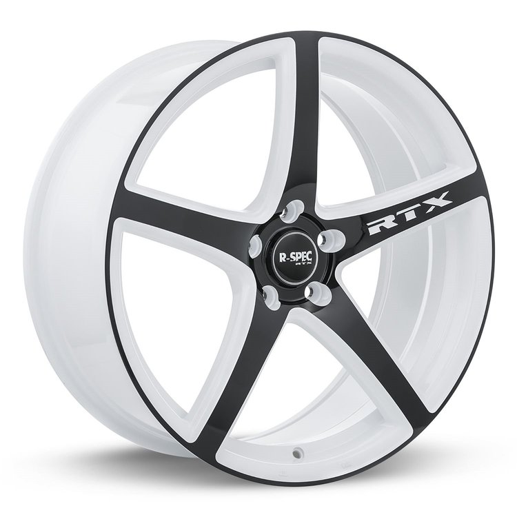 081108 R-Spec Series Illusion Wheel [Size: 18" x 8"] White & Black Finish