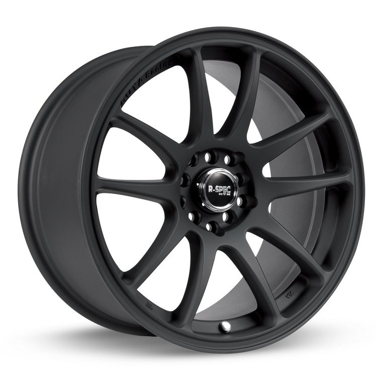 081274 R-Spec Series Stag Wheel [Size: 17" x 8"] Matte Black Finish