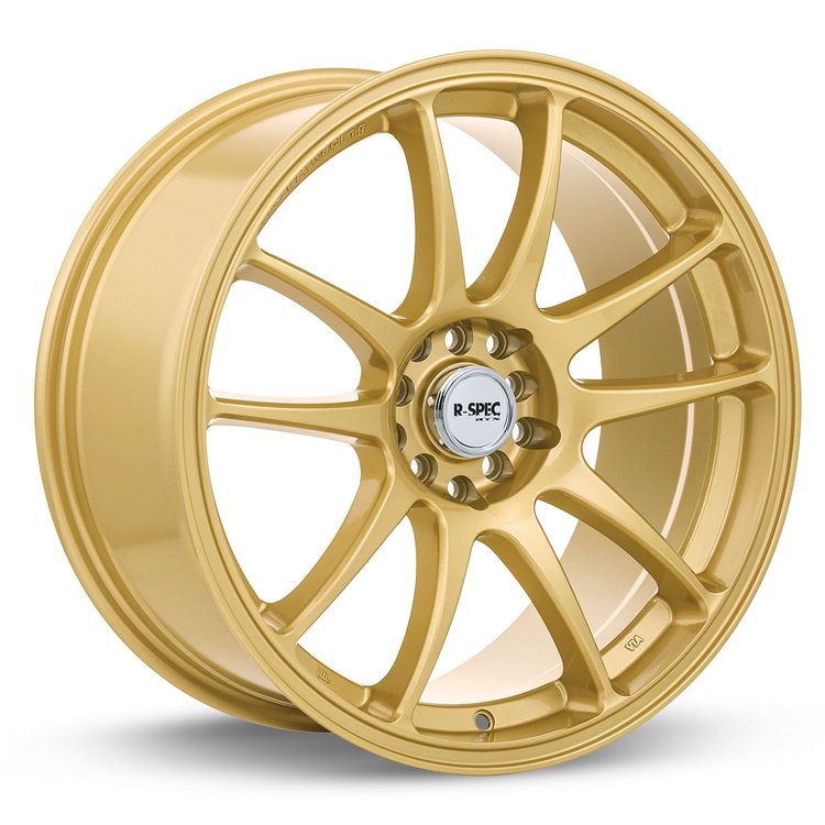 081279 R-Spec Series Stag Wheel [Size: 17" x 8"] Gold Finish